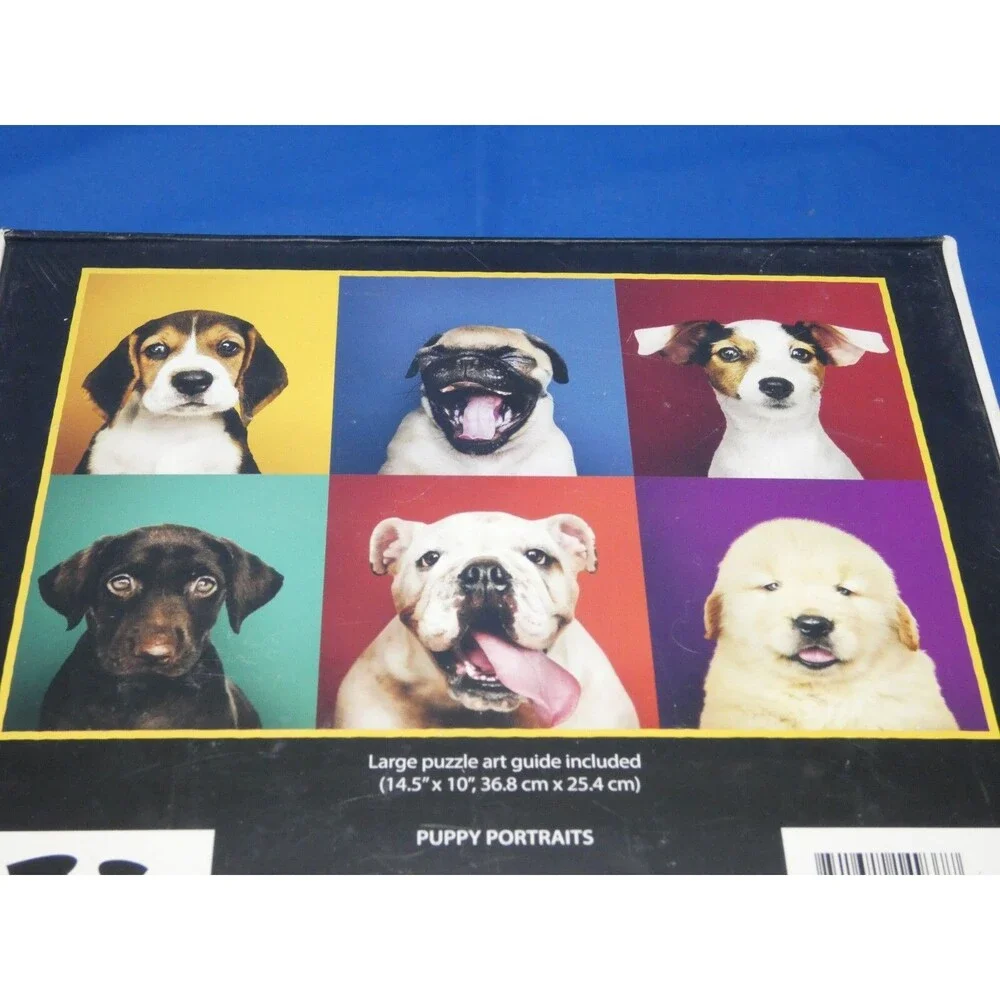 Turner Licensing 1000 piece Jigsaw Puzzle Puppy Portraits Pet Dog Lover Cute